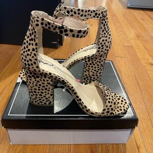 Cheetah heels